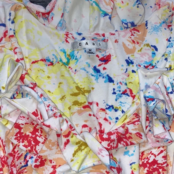 Super Cute, Colorful Ruffle Tank ๐ - Picture 3 of 4